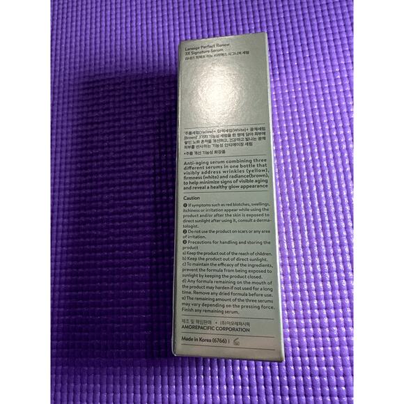 Laneige Perfect Renew 3X Signature Serum NEW 40 ML Face Skincare - Picture 5 of 6